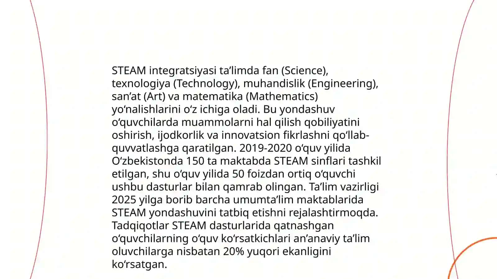 STEAM ta'lim (Steam education) 4