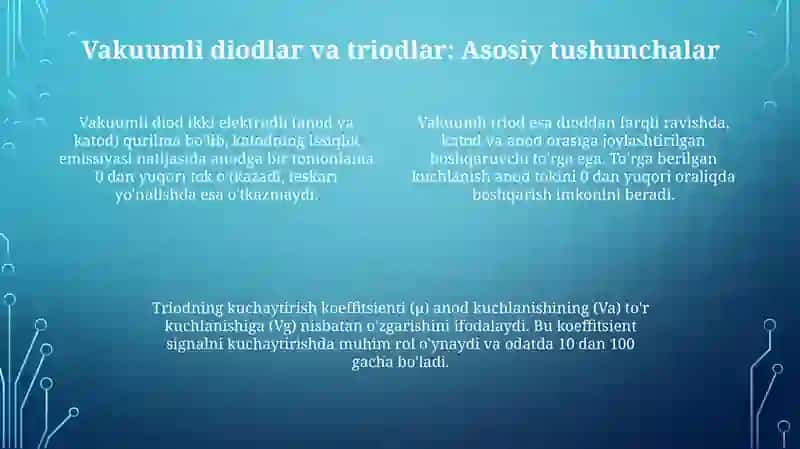 Vakumda elektor toki 4