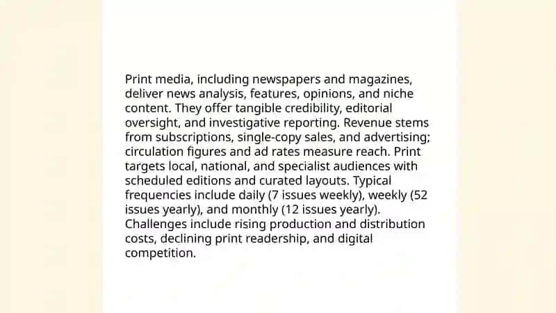 Mass Media 4