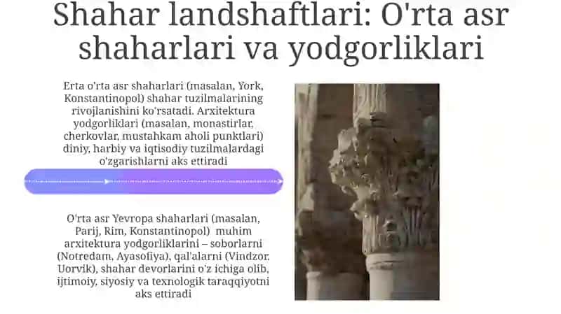 Qadimgi Sadolar: Arxitektura va San'at Tarixiy Hikoyalar Sifatida 4
