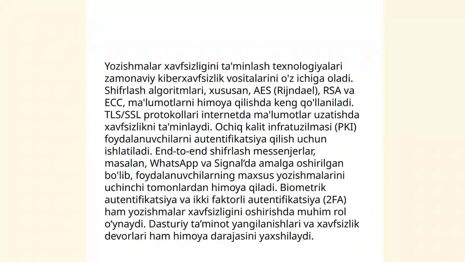 Xizmat yozishmalari bilan ishlash trxnologiyalari 4