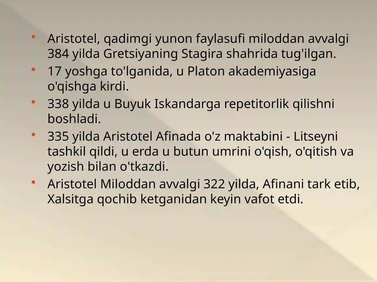 ARISTOTILNING "RITORIK" SO'Z SAN'ATI 4
