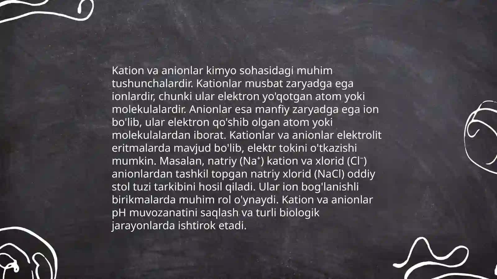 Noorganik ionlar va ularning funksiyalari 4