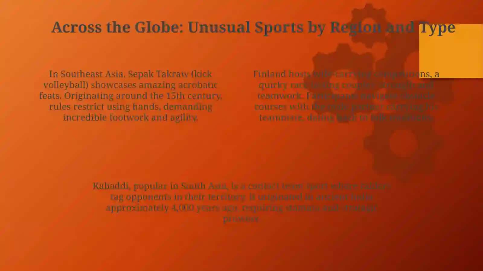 Unusual types of sport all over theworld 4