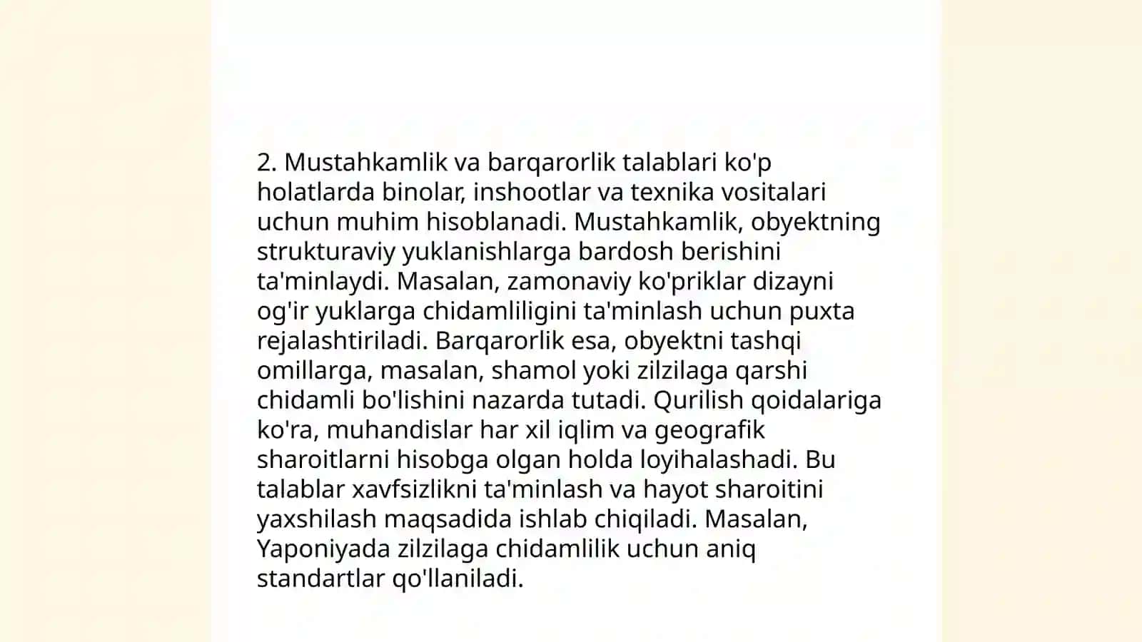 Ko'ndalang qukimini hisoblash prinsiplari 4