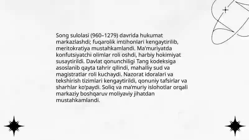 Tang qonunlari va ularning taraqqiyotdagi roli 4