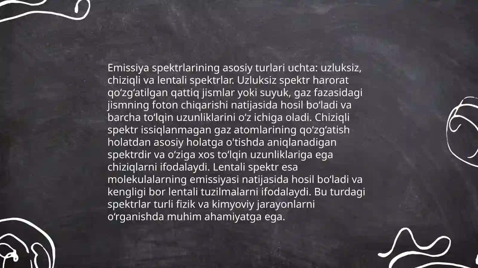 Atom emission spektroskopiya, sifat va miqdoriy analizlar 4