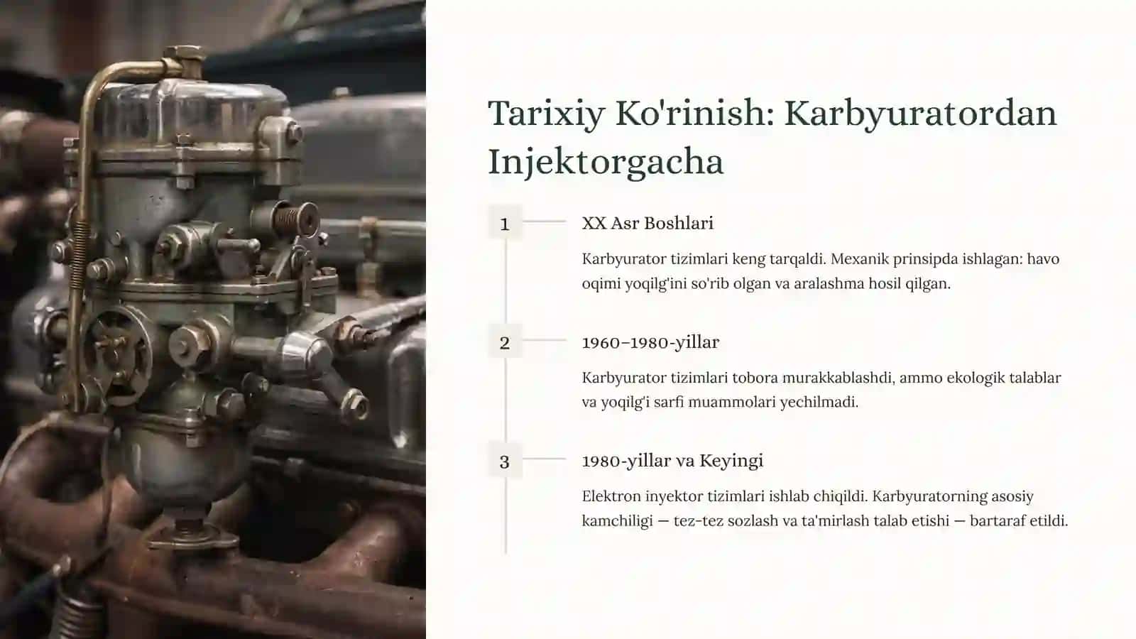 Benzinli Inyektorli Ta'minot Tizimlari 4