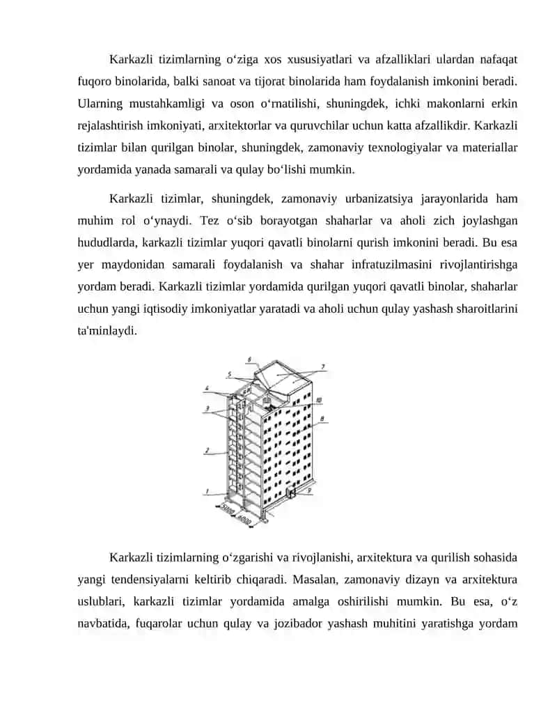 Fuqoro binolarining karkazli va karkazsiz tizimlari 4