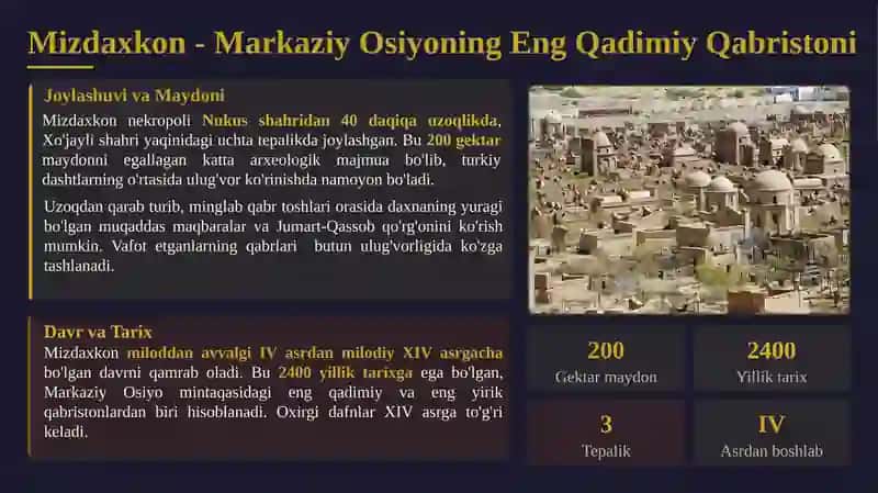 Mizdaxkon Arxeologik Majmuasi 4