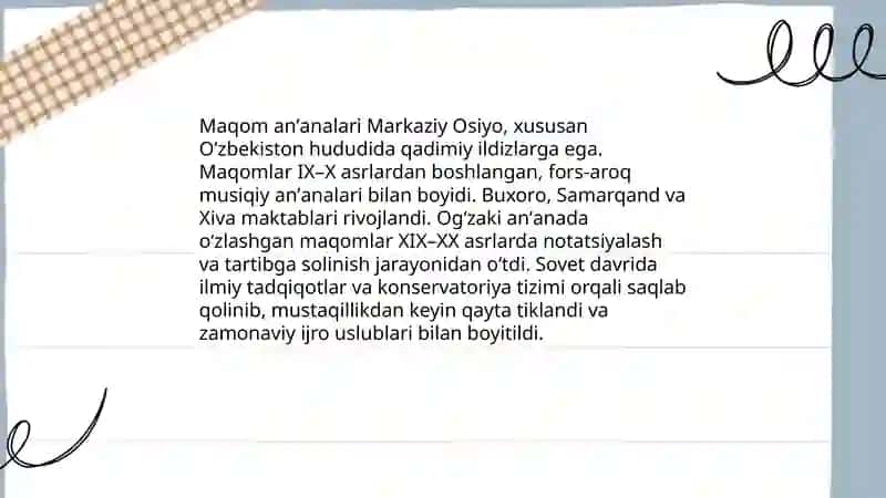 Milliy musiqa meʼrosimiz 4