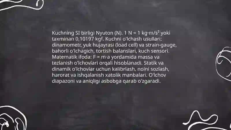 Kuch.Kuch va inersiya momenti 4