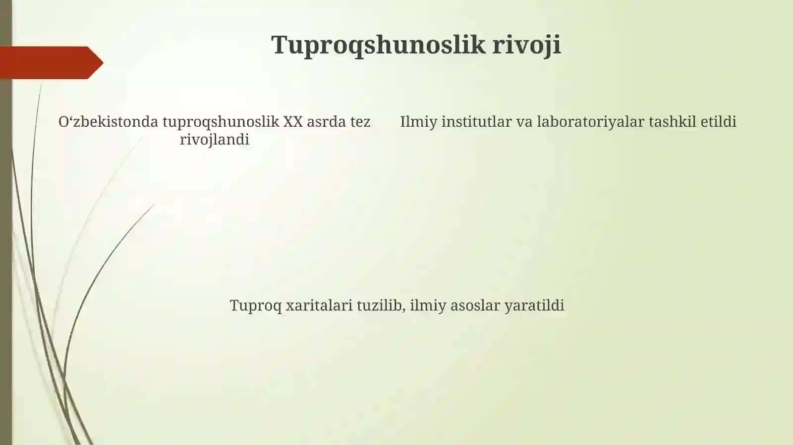 Tuproqlarnitatqiqetishdaoʻzbekolimlarininghissasi 4