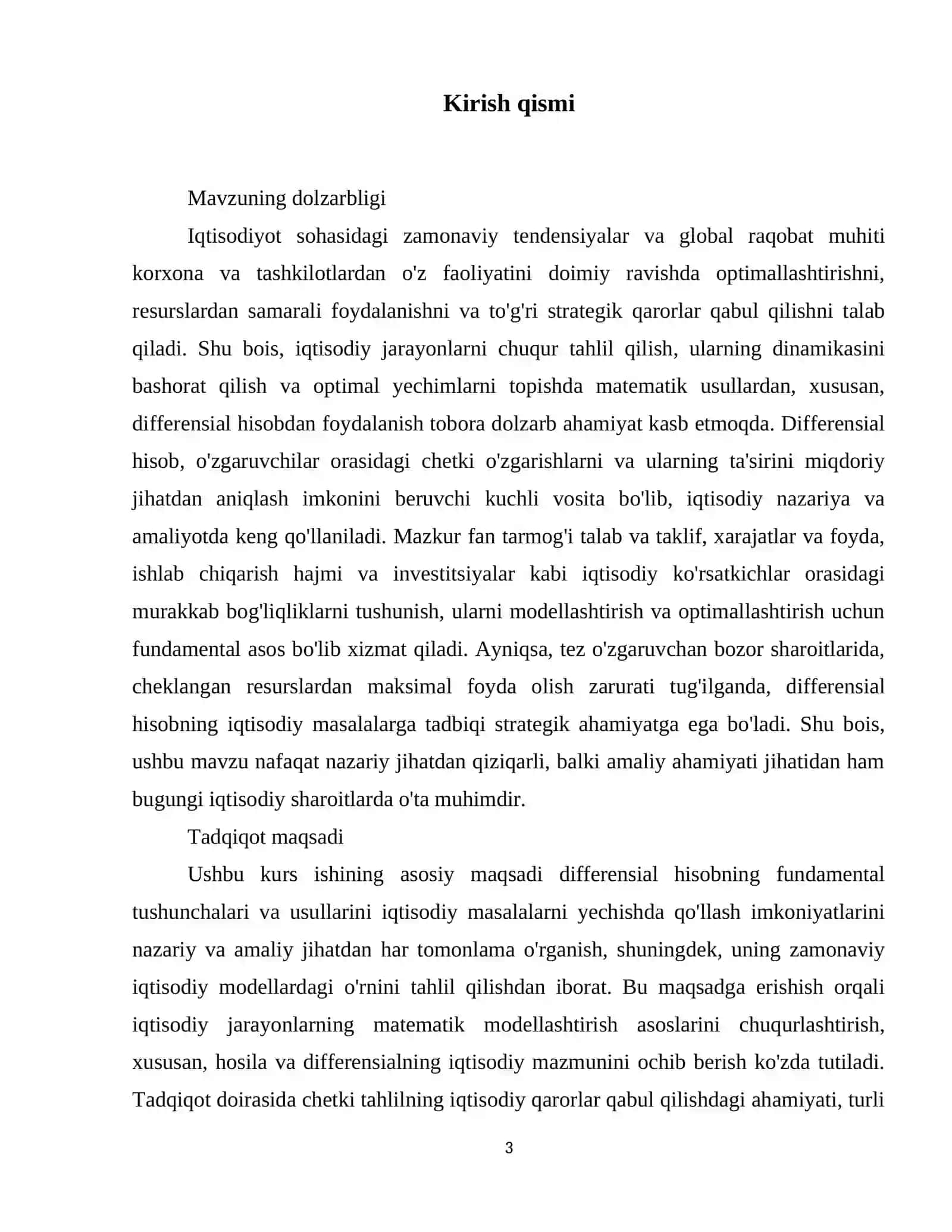Differensial hisobning iqtisodiy masalalarga tadbiqi 4