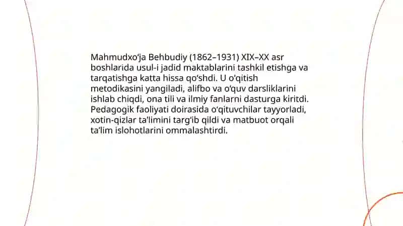 Mahmudxoʻja Behbudiyning Hayoti va Oilaviy Tarixi 4