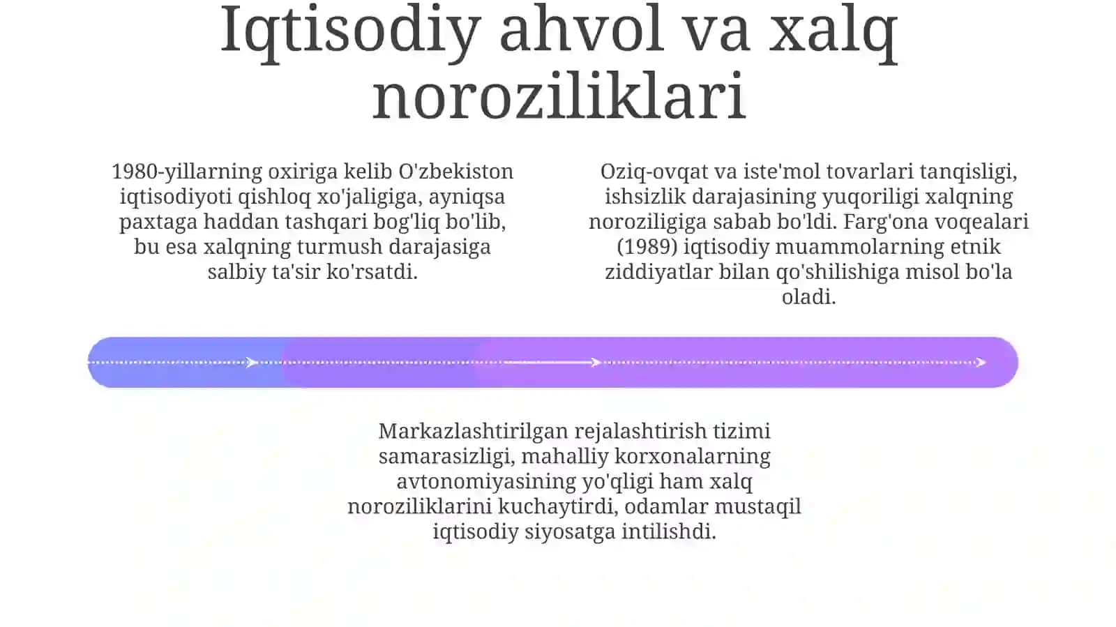 Mustaqillikka erishish arafasida O'zbekistondagi ijtimoiy siyosiy jarayonlar 4