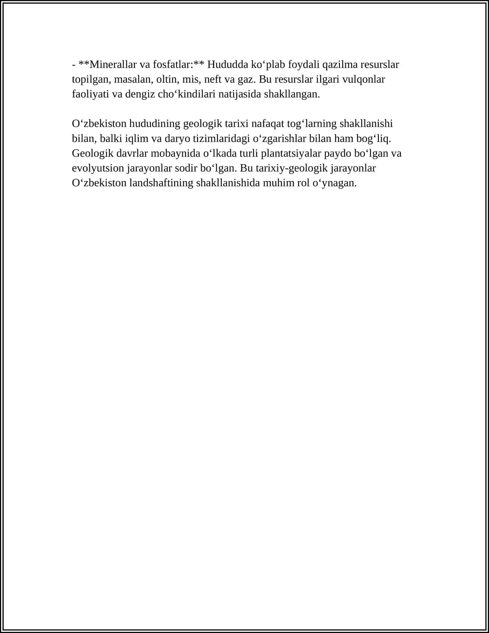 O'ZBEKISTON RESPUBLIKASI TARIXIY GEOGRAFIYASI 4