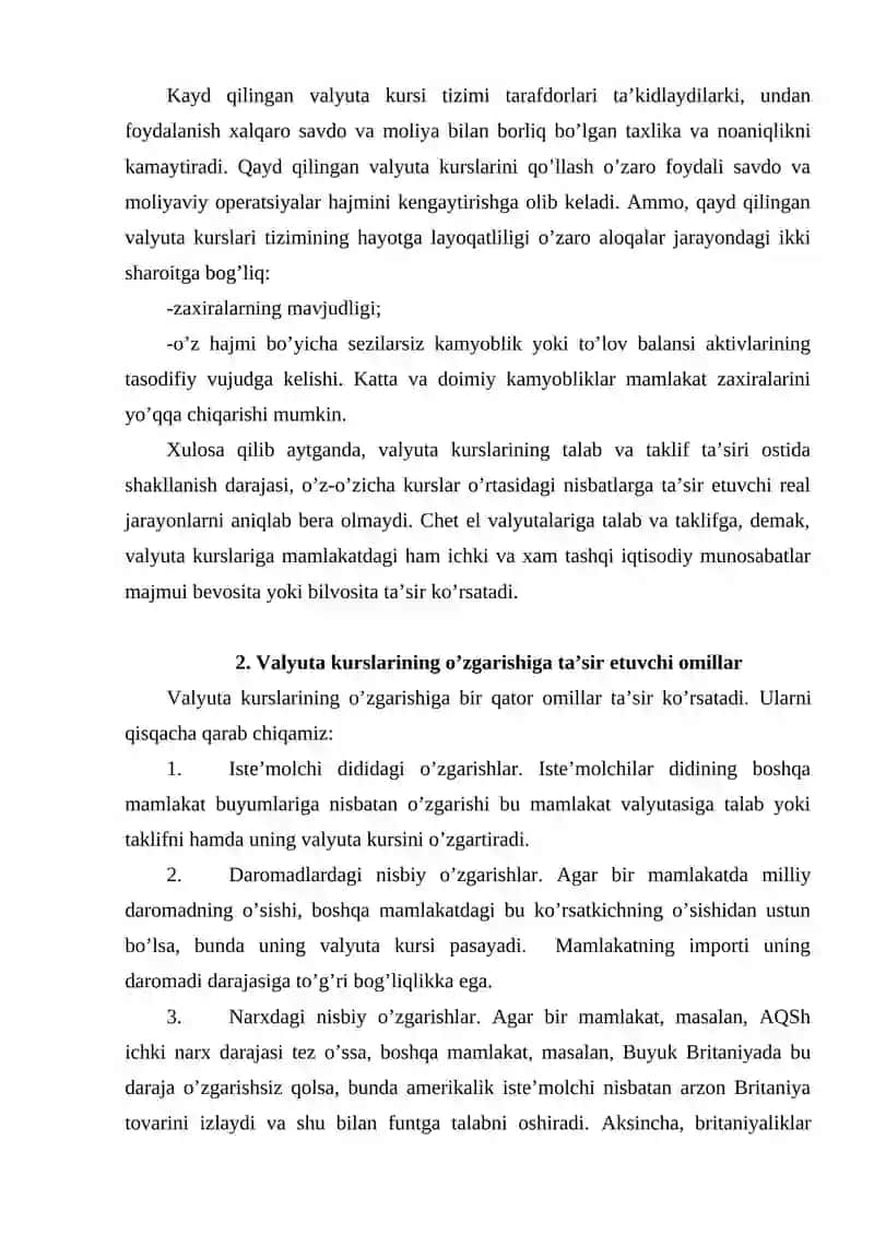 Valyuta kursi 4