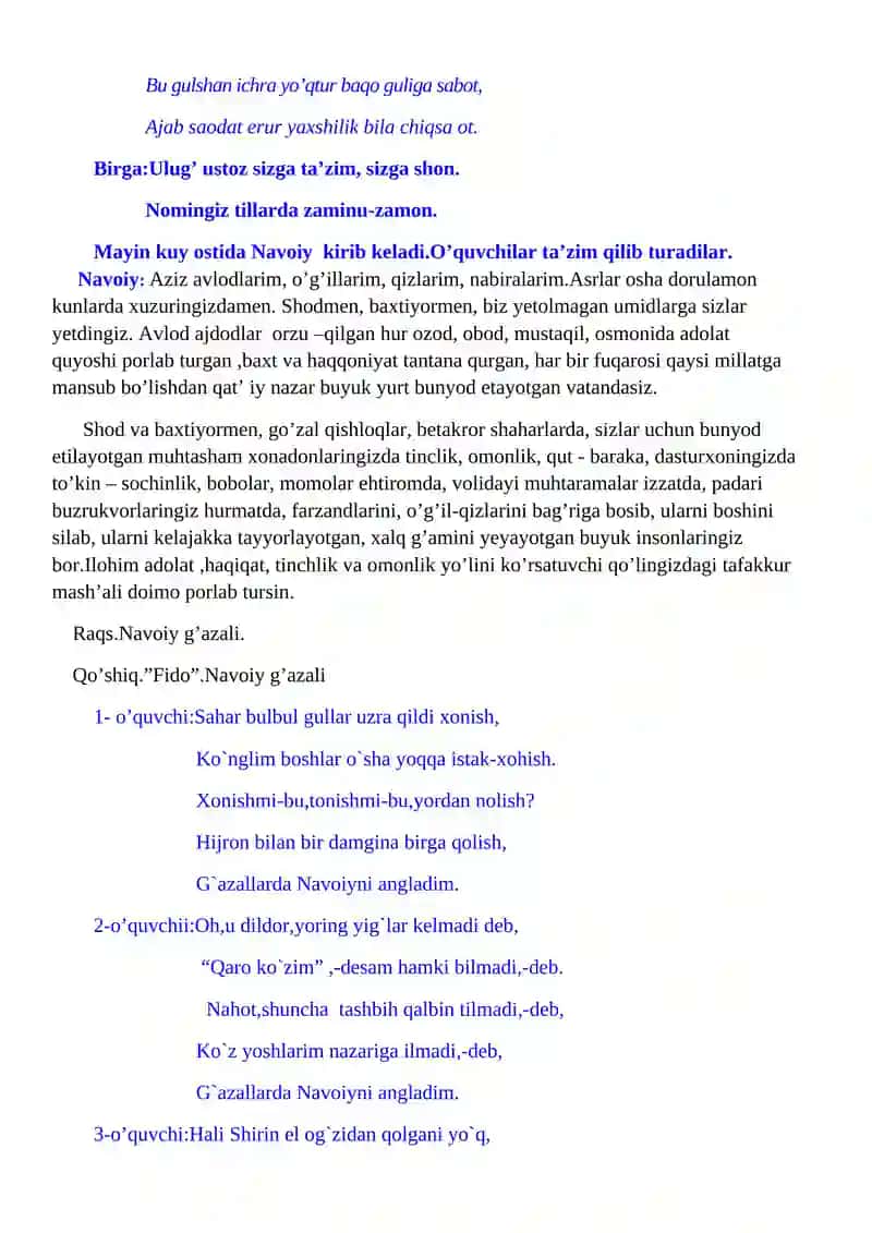 Navoiyxonlik tadbiri 4