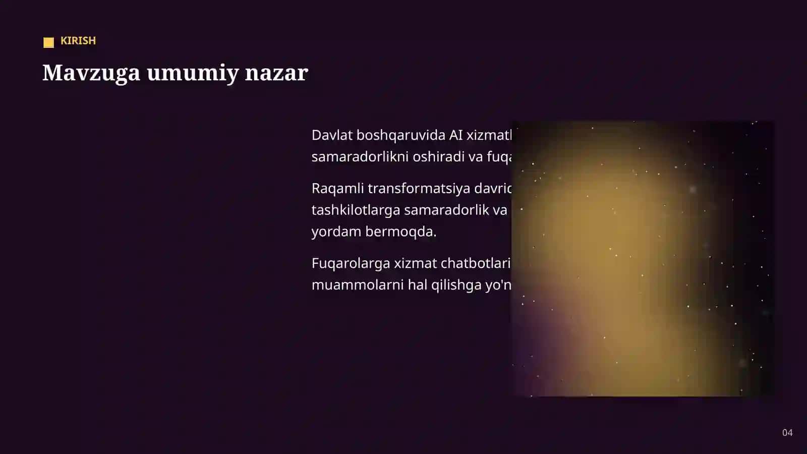 AI DAVLAT BOSHQARUVIDA 4