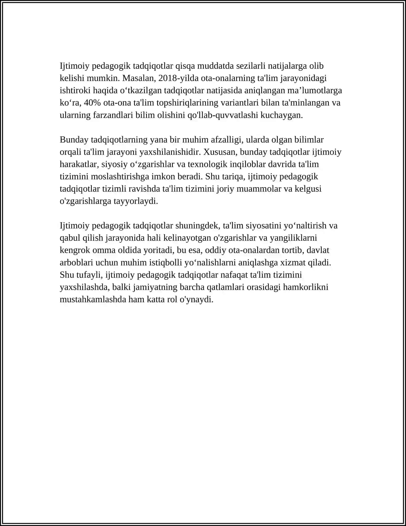 IJTIMOIY PEDAGOGIK TADQIQOT METODLARI 4