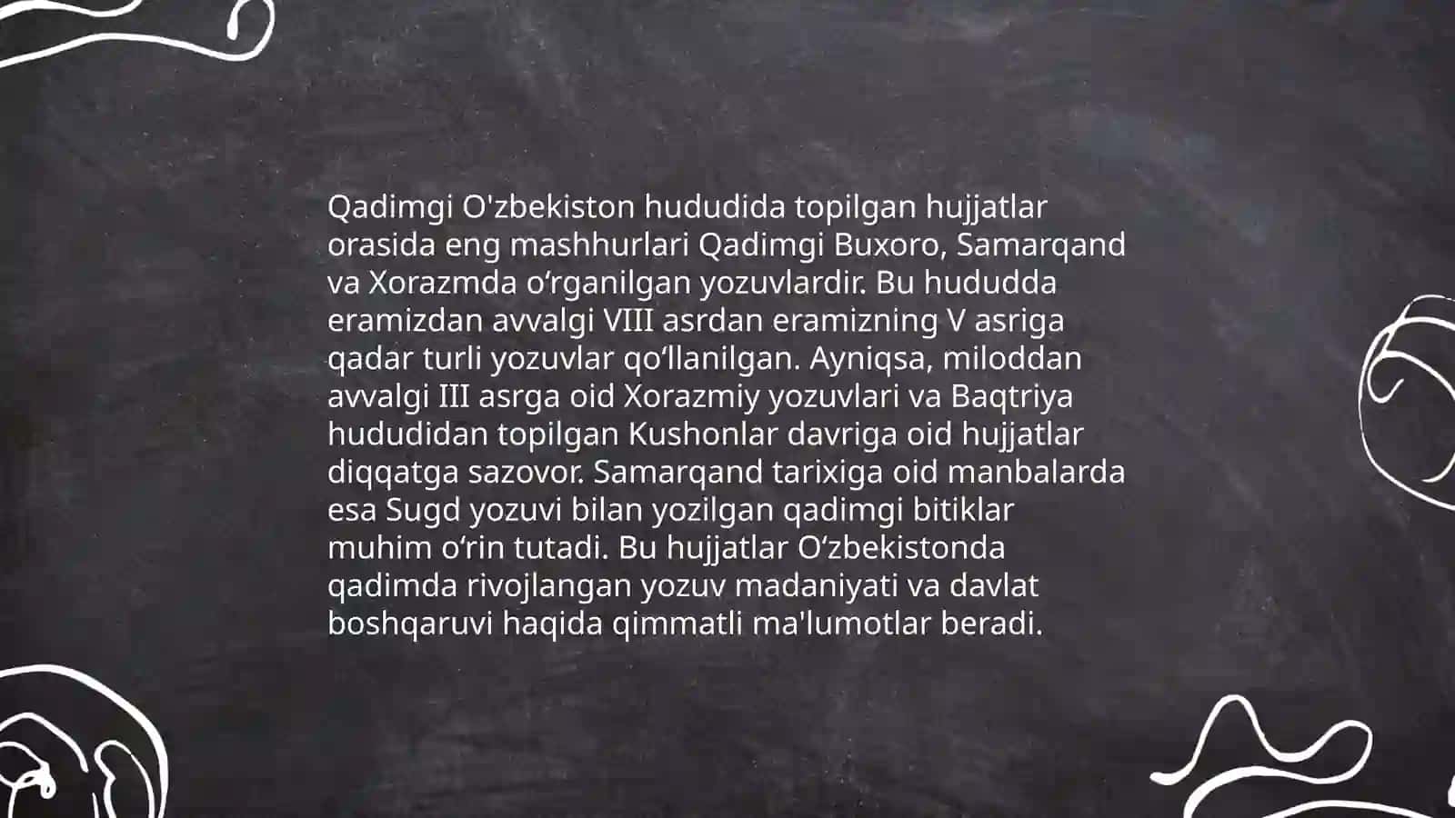 O'zbek hujjatchilik tarixi haqida 4