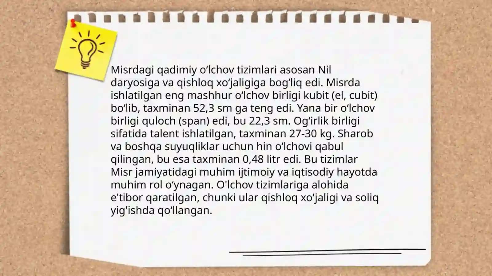 Qadimiy Mesopotamiya oʻlchov birliklari 4