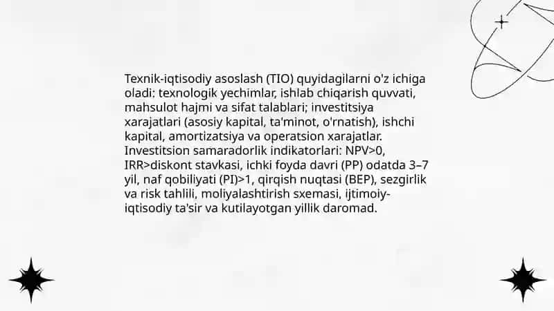 Loyihalash bosqichlari 4