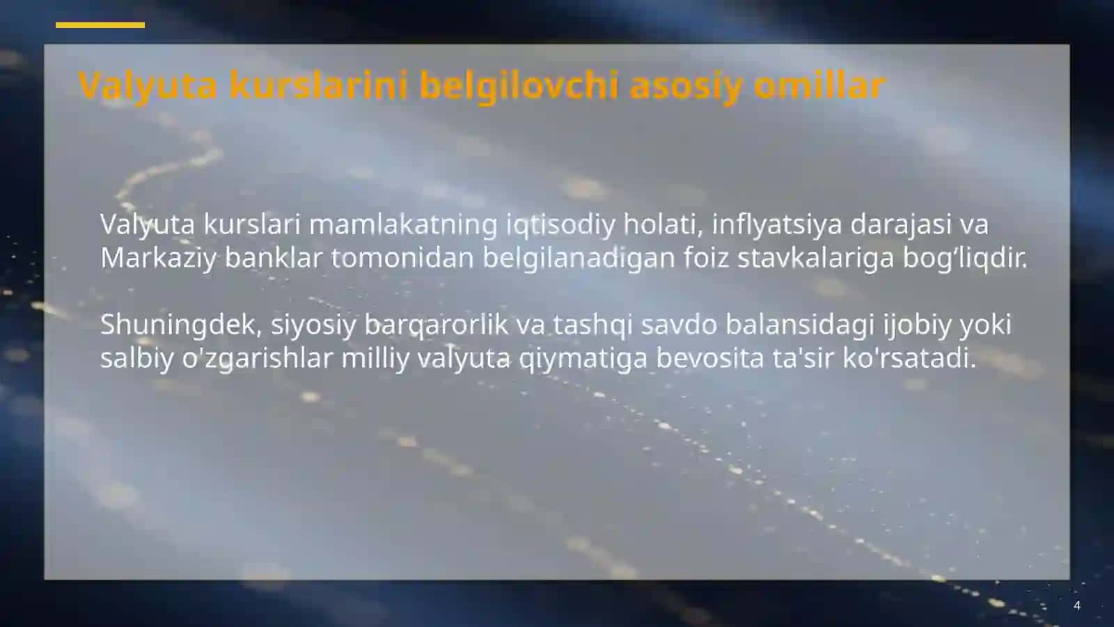 Xalqaro moliya Global iqtisodiyotning qon tomiri 4