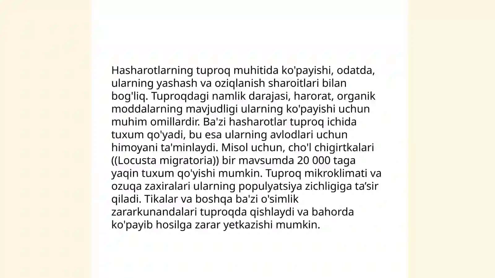 Tuproq muhitida yashovchi hasharotlar 4