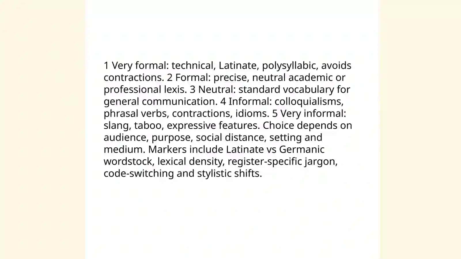 Stylistic Differentiation of the English Vocabulary 4