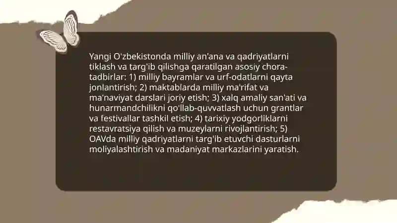 Ma'rifiy ta'lim va ma'naviy tarbiya tizimini isloh qilish 4