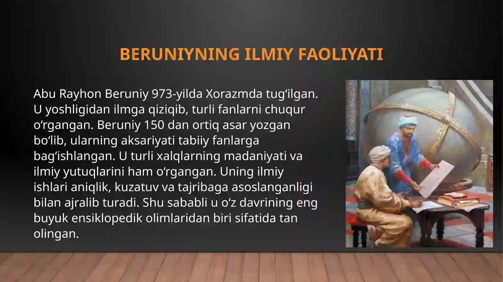 Abu Rayhon Beruniy asarlari bibliografiyasi 4