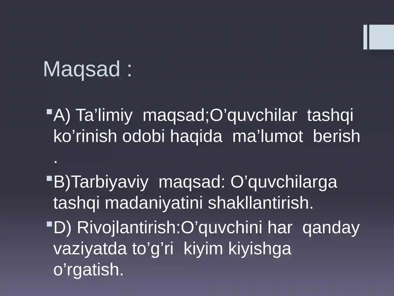 Tashqiko’rinishodobi1-sinftarbiya 4
