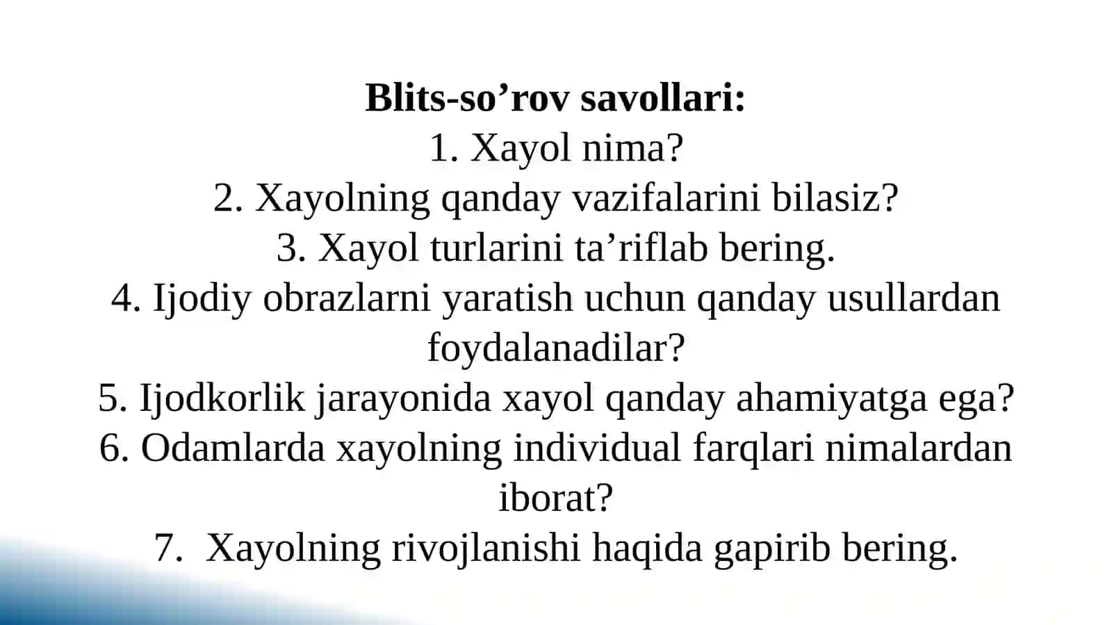 XAYOL VA TASAVVUR 4