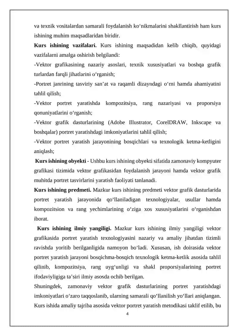 Vektor grafikasida portret yaratish texnologiyasi 4