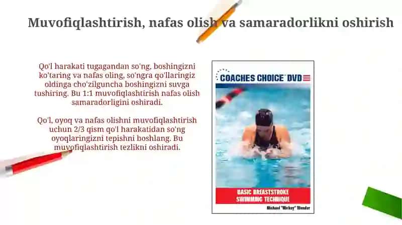Ko'krakda krol usuli texnikasi 4