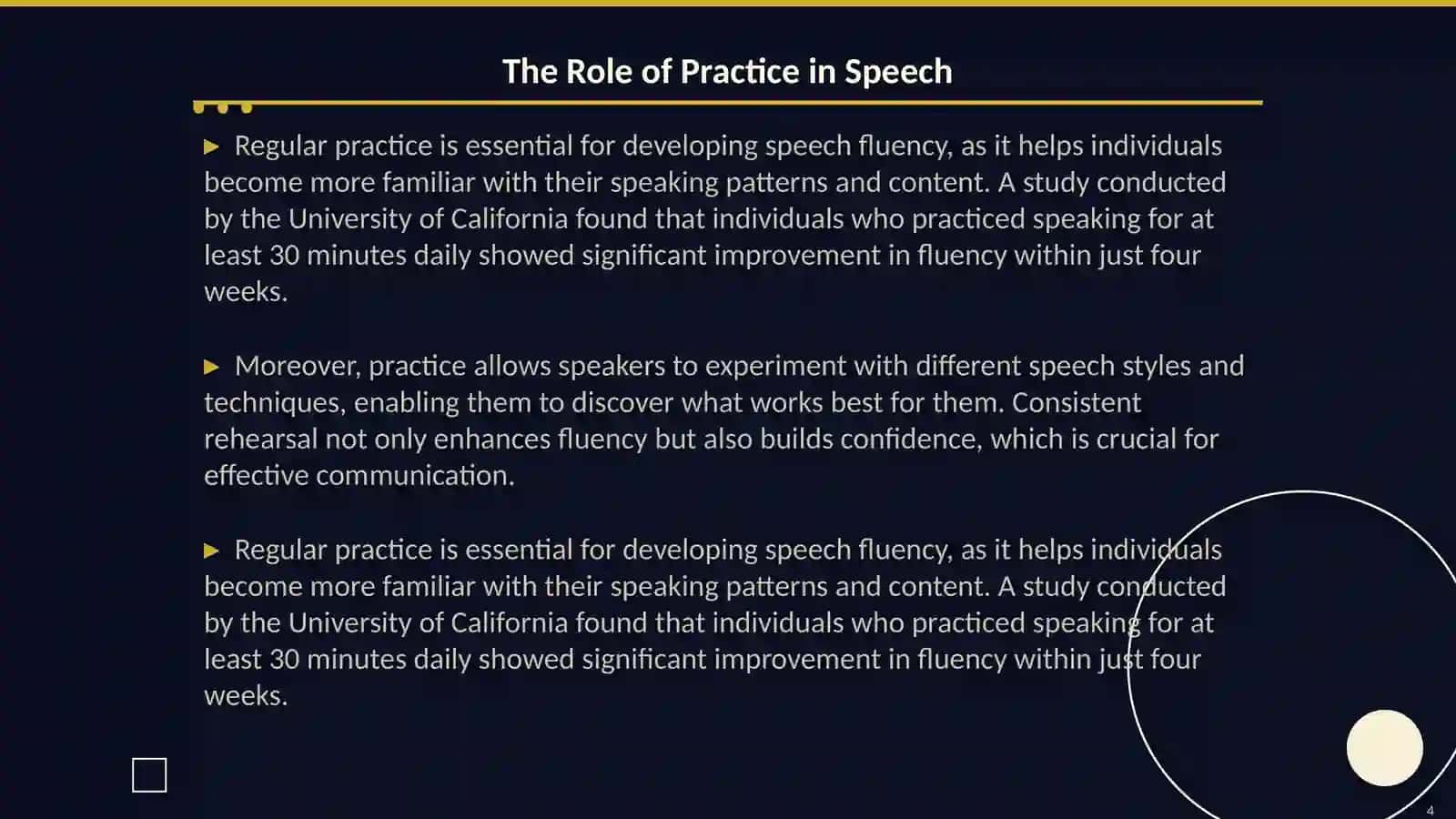 Ways to Ensure Fluency in Speech 4