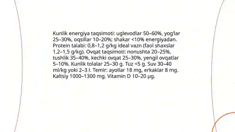 Ratsional ovqatlanish shakllari 4