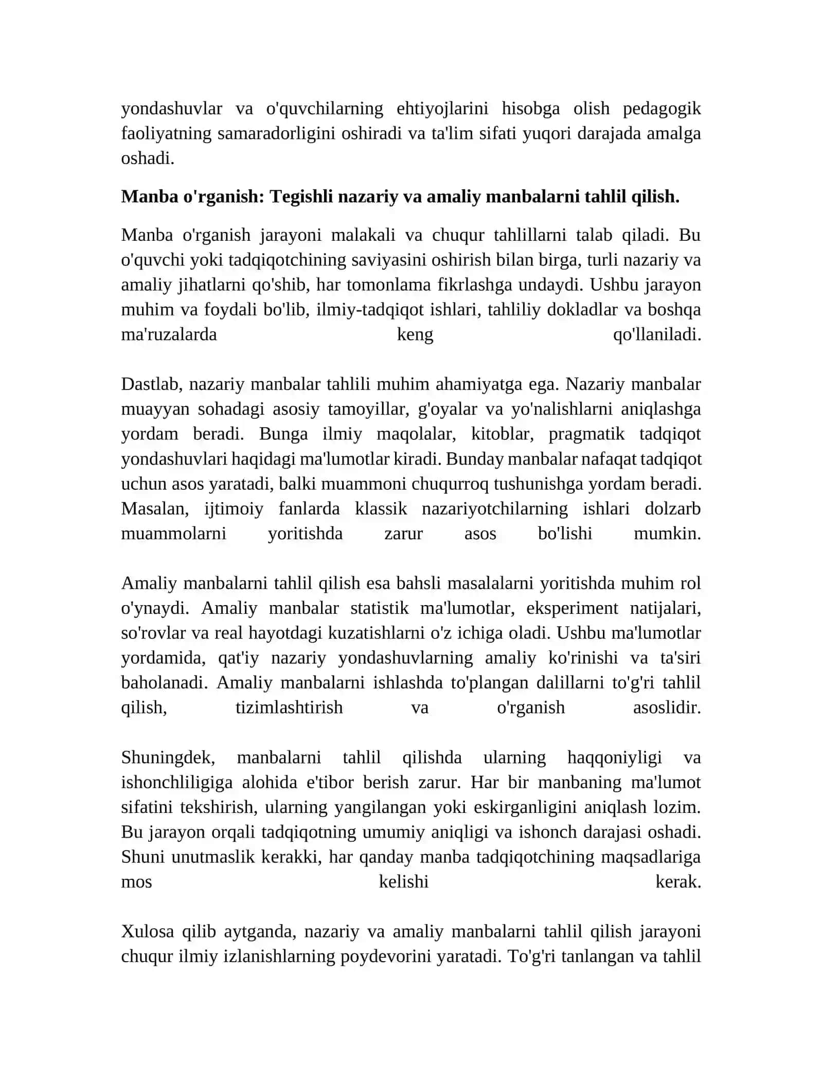 Pedagogik faoliyatni loyihalashtirish 4