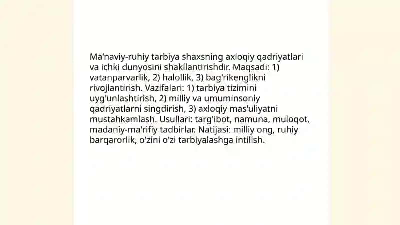 Tarbiya turlari 4