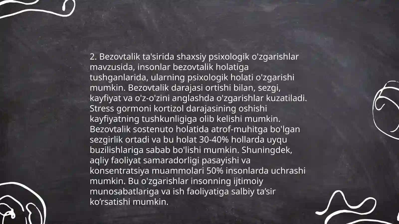 Bezovtalik Tushunchasi 4