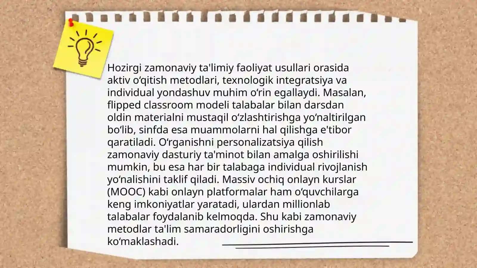 Rivojlanish markazlari va ta'limiy faoliyat 4