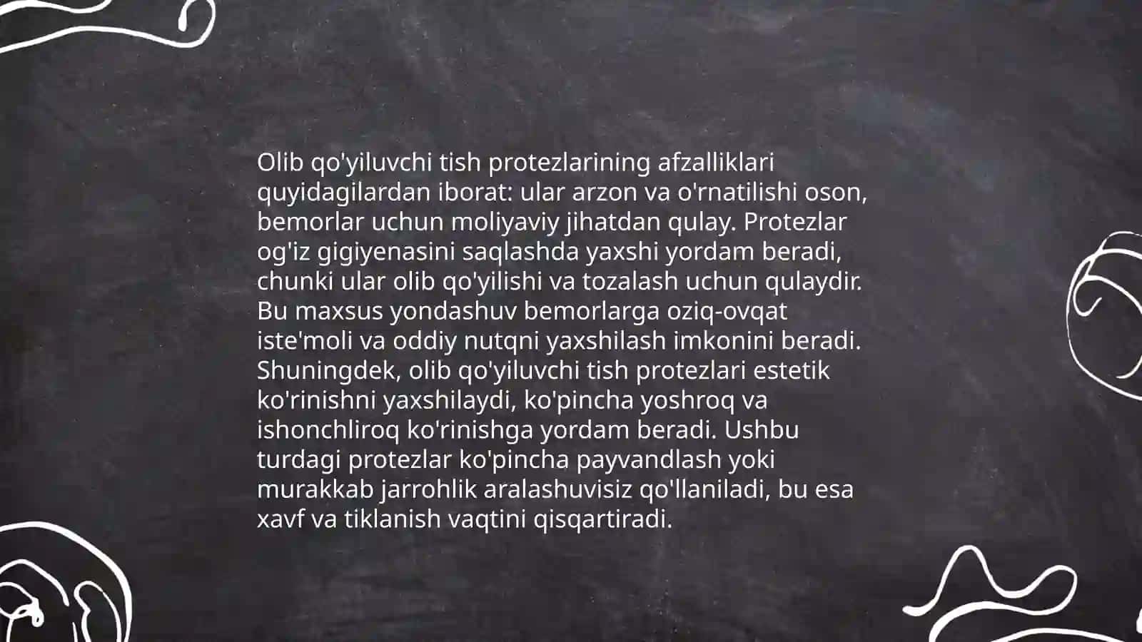 Qisman olib qôyiluvchi plastinkali tish protezini turlari 4
