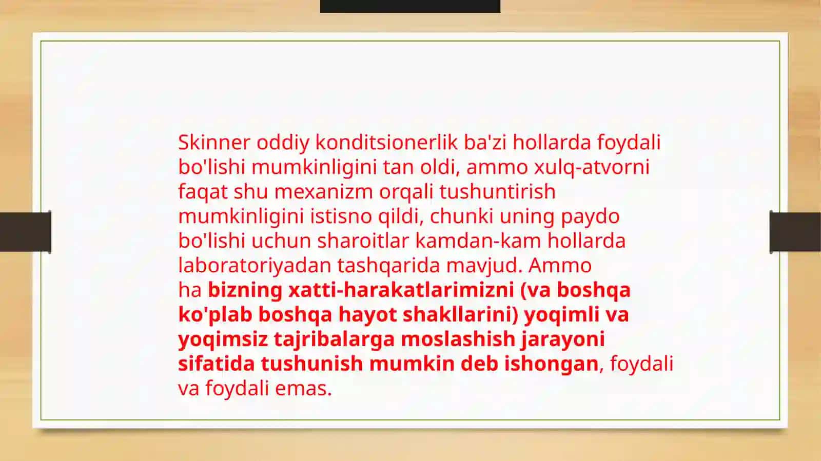 Rivojlanish Psixologiyasi 4
