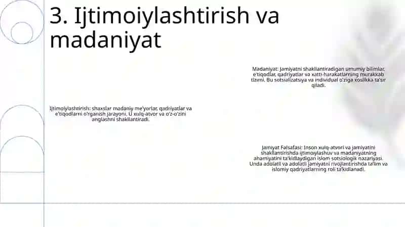 Jamiyat Falsafasi 4