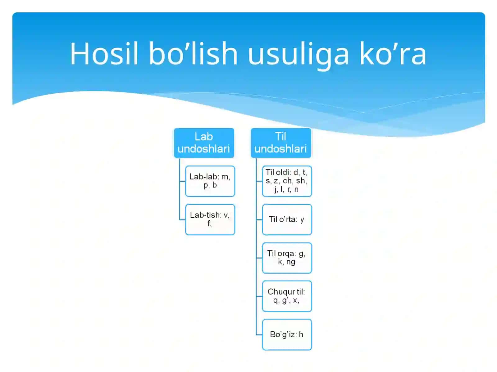 Undosh tovushlar 4