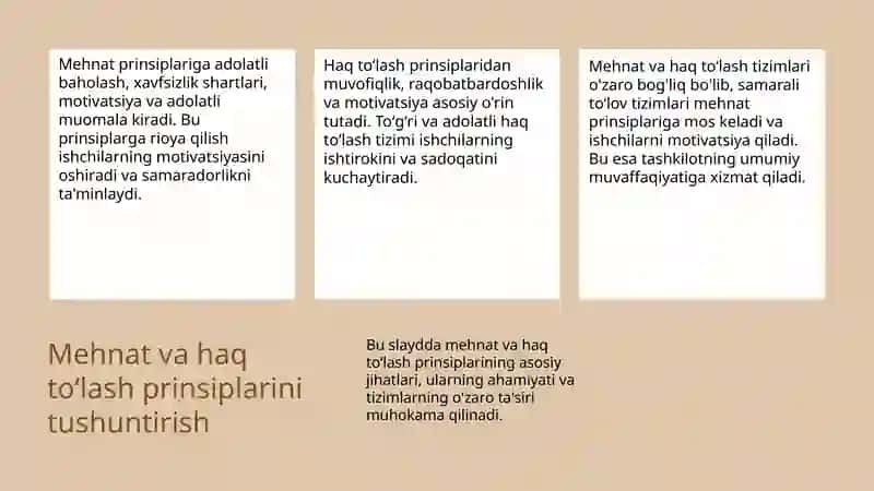 Mehnat va unga haq toʻlash hisobi 4