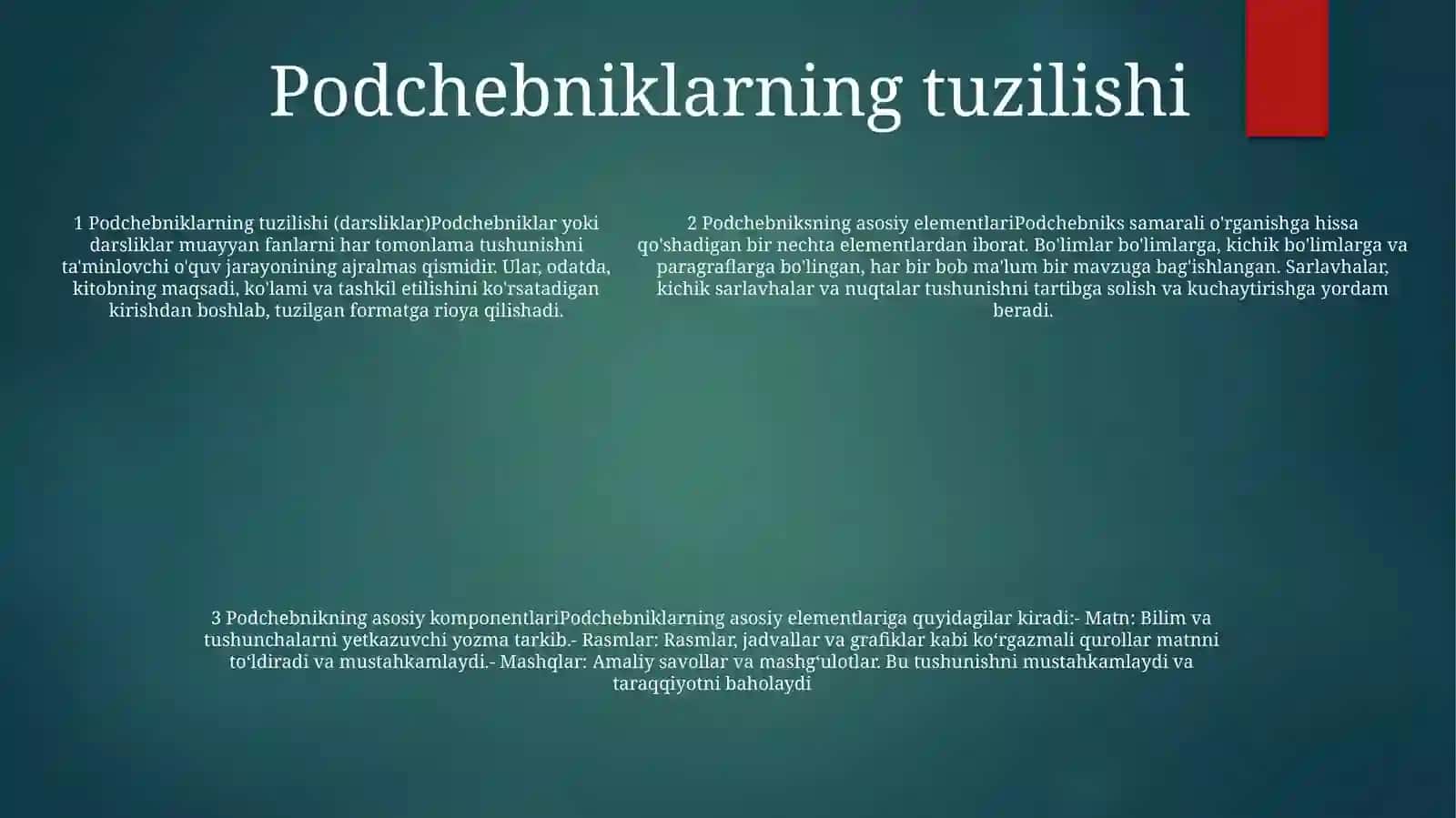 Uzatmalarning Asosiy Detal Va Uzellari 4