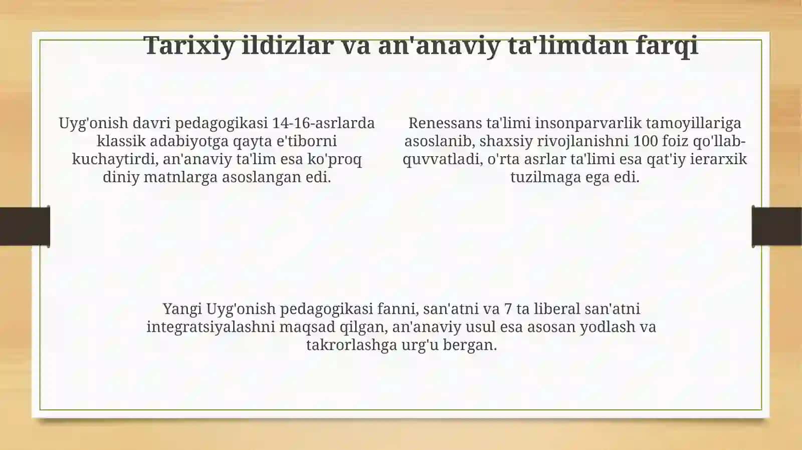 Yangi Uyg'onish pedagogikasi 4